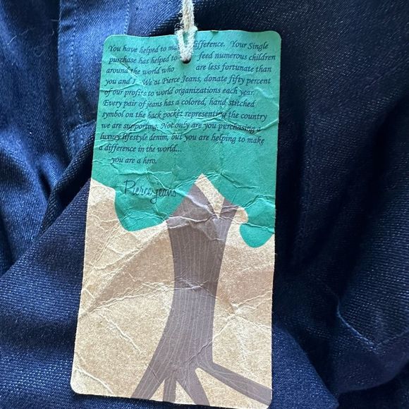 Pierce Denim Low Rise Flare Jeans Size 28 NWT - Picture 12 of 12